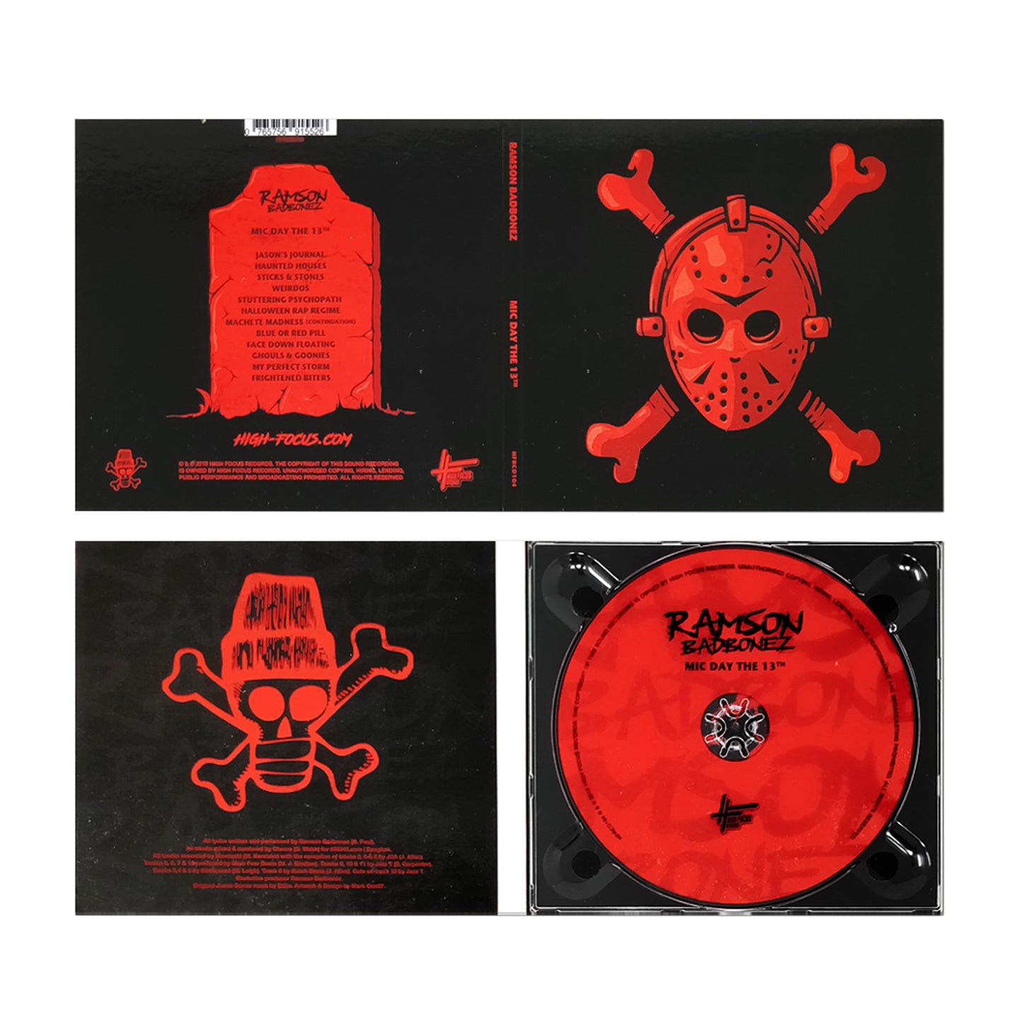 Ramson Badbonez - Mic Day The 13th (LIMITED EDITION CD)