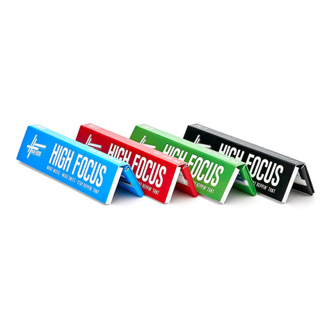 High Focus Rolling Papers - 4 Pack