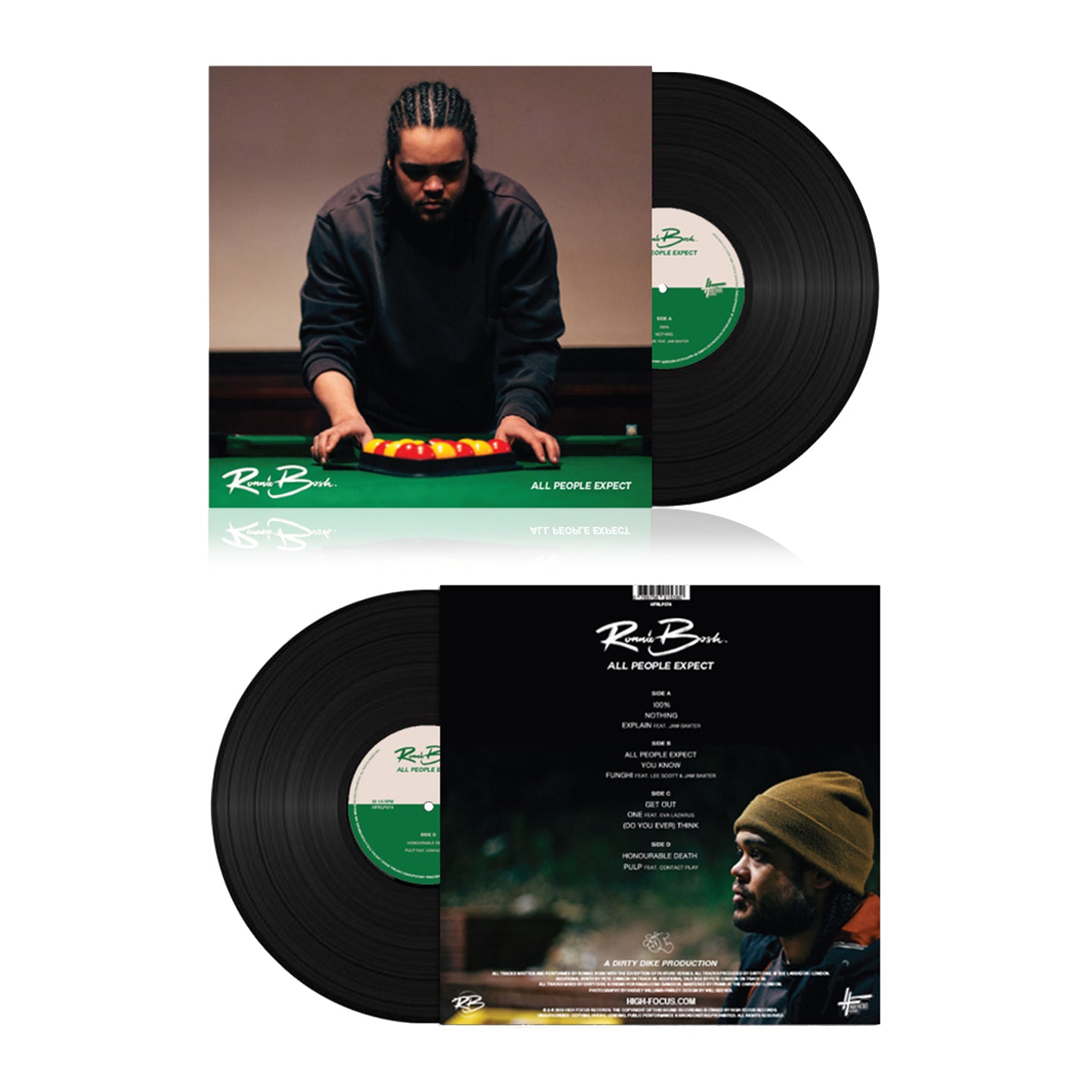 Ronnie Bosh - All People Expect (LIMITED EDITION 2 x 12" VINYL)