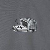High Focus - Crate Diggers T Shirt // Slate Grey