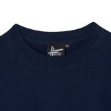 High Focus - Script T Shirt // Navy