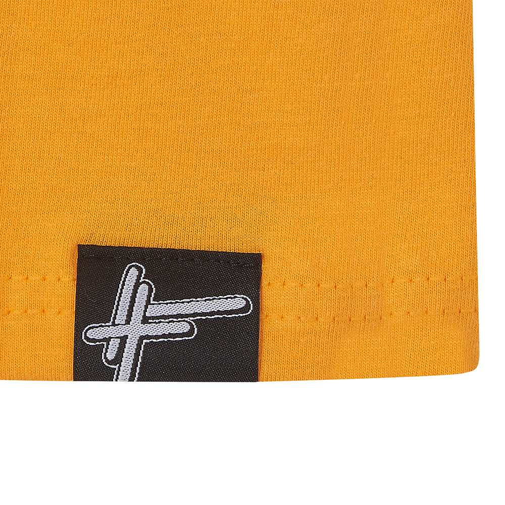 High Focus - Script T Shirt // Yellow