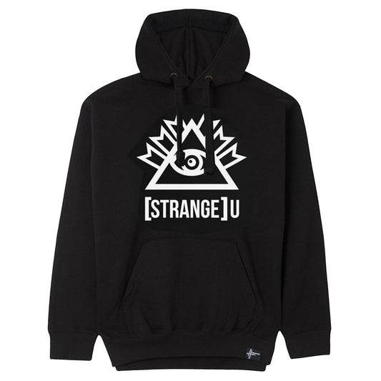 Strange U - Logo Hoodie / Black