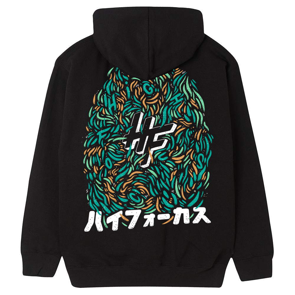 High Focus - Tokyo Bud Hoodie // Black Widow