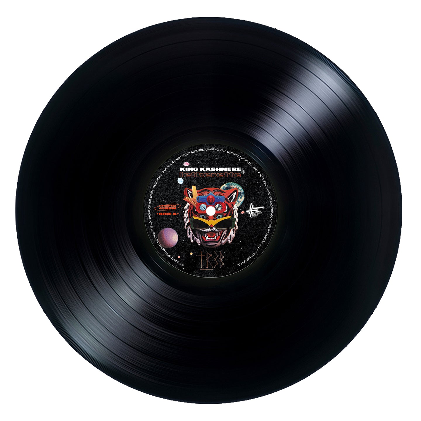 King Kashmere x Letherette - TR3B (LIMITED EDITION BLACK 12" VINYL - EP)