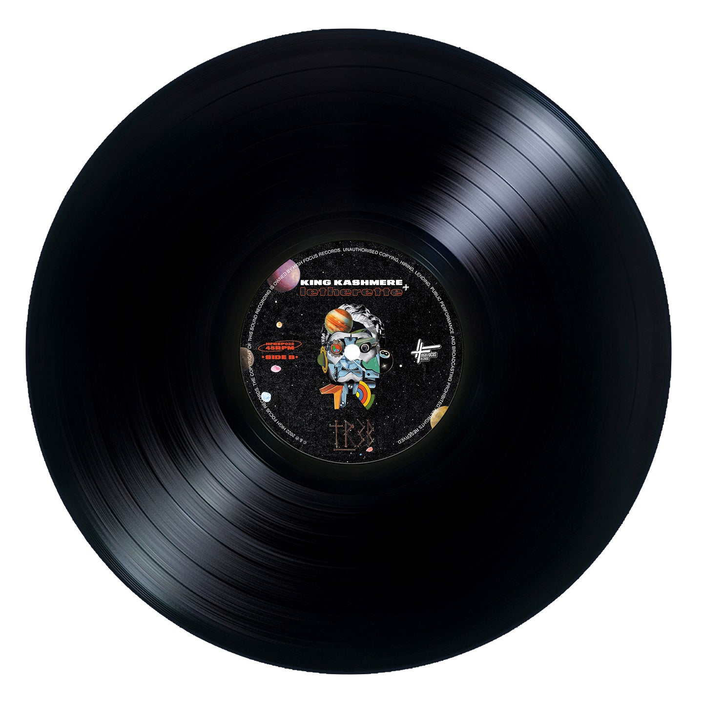 King Kashmere x Letherette - TR3B (LIMITED EDITION BLACK 12" VINYL - EP)