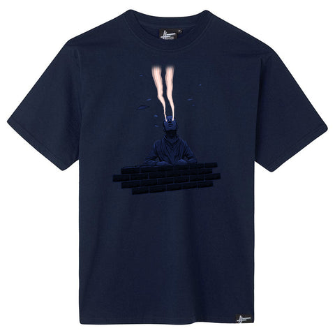 Verb T & Illinformed - 'Stranded In Foggy Times' T-shirt // Navy