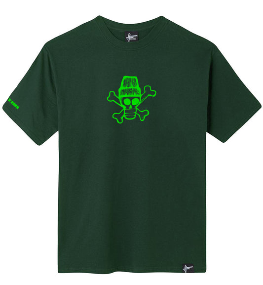 Ramson Badbonez 'FUSION' T-Shirt // Forest green