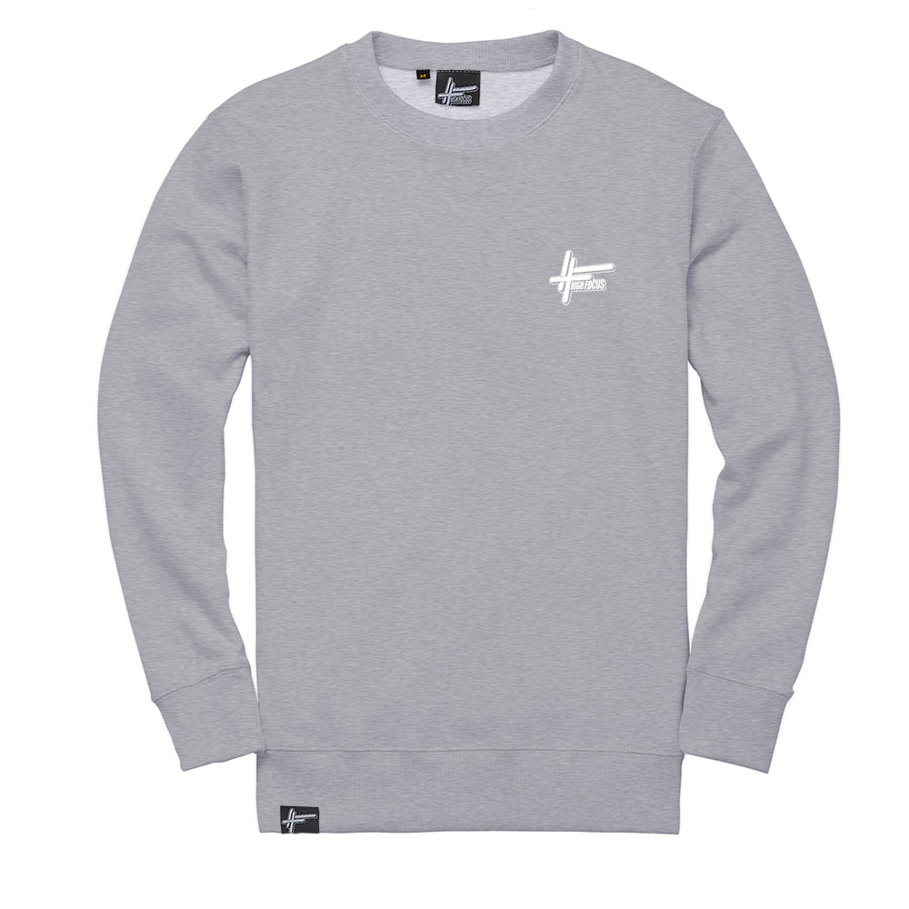 High Focus Classic Logo Jumper // Grey