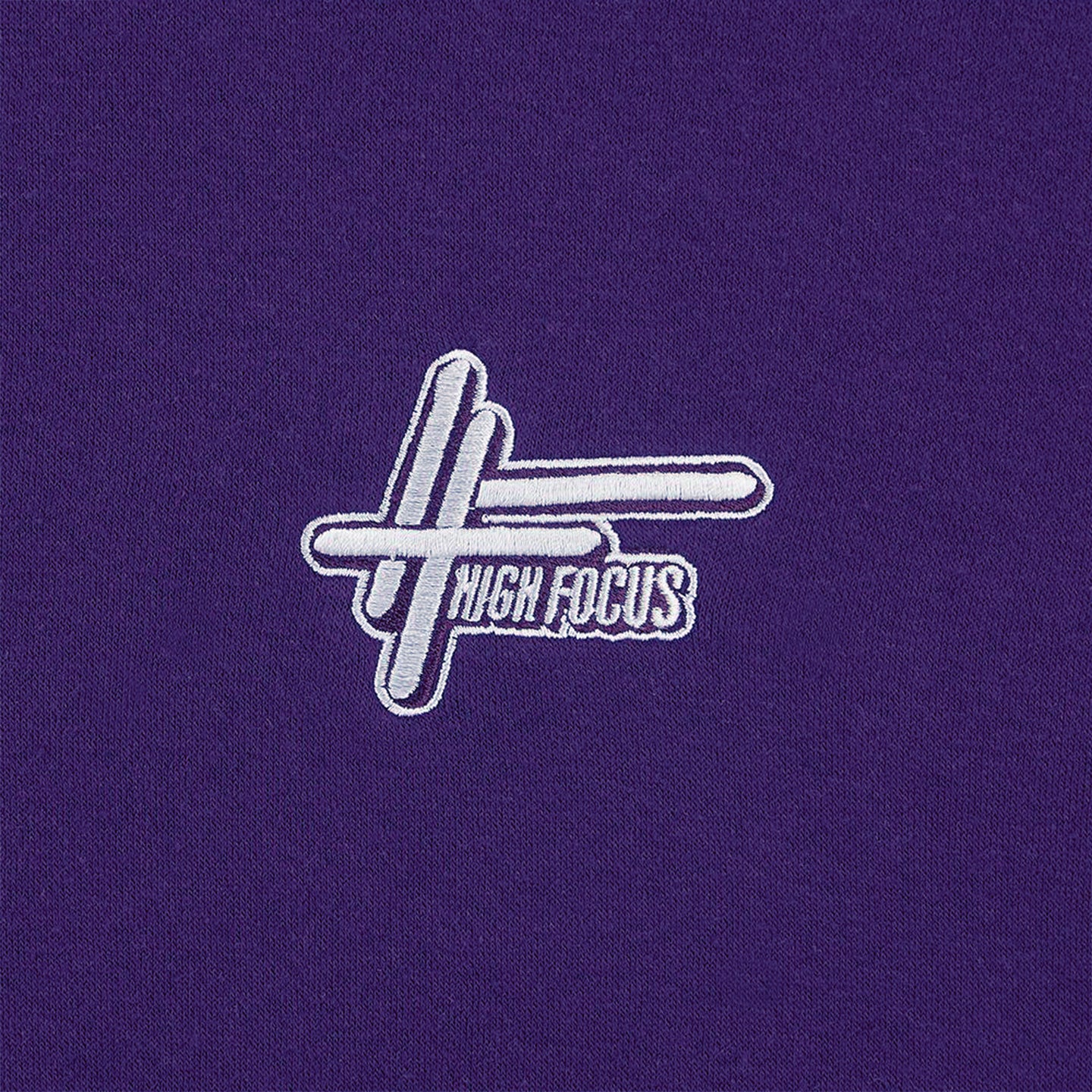 High Focus Classic Logo Jumper // Purple