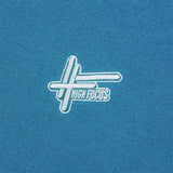 High Focus Classic Logo Jumper // Turquoise