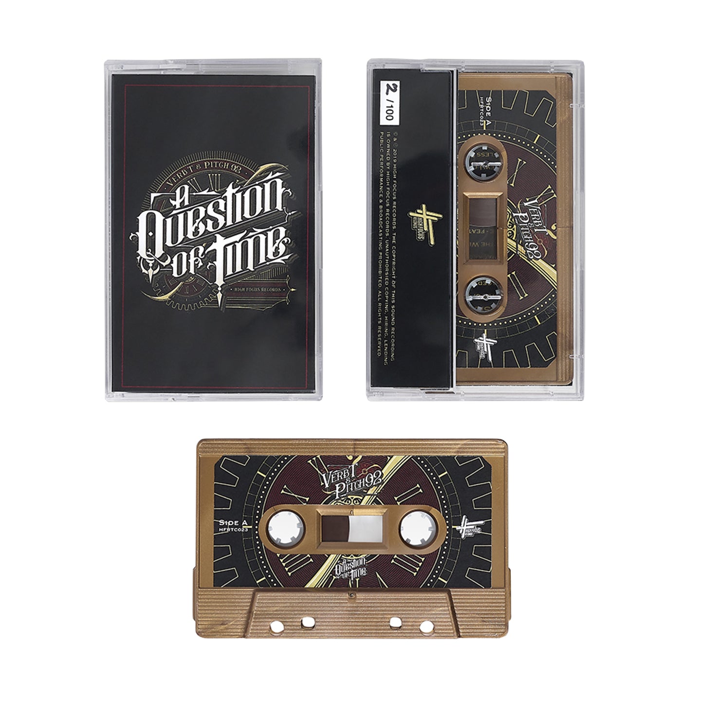 Verb T & Pitch 92 - A Question Of Time (LIMITED EDITION TAPE)