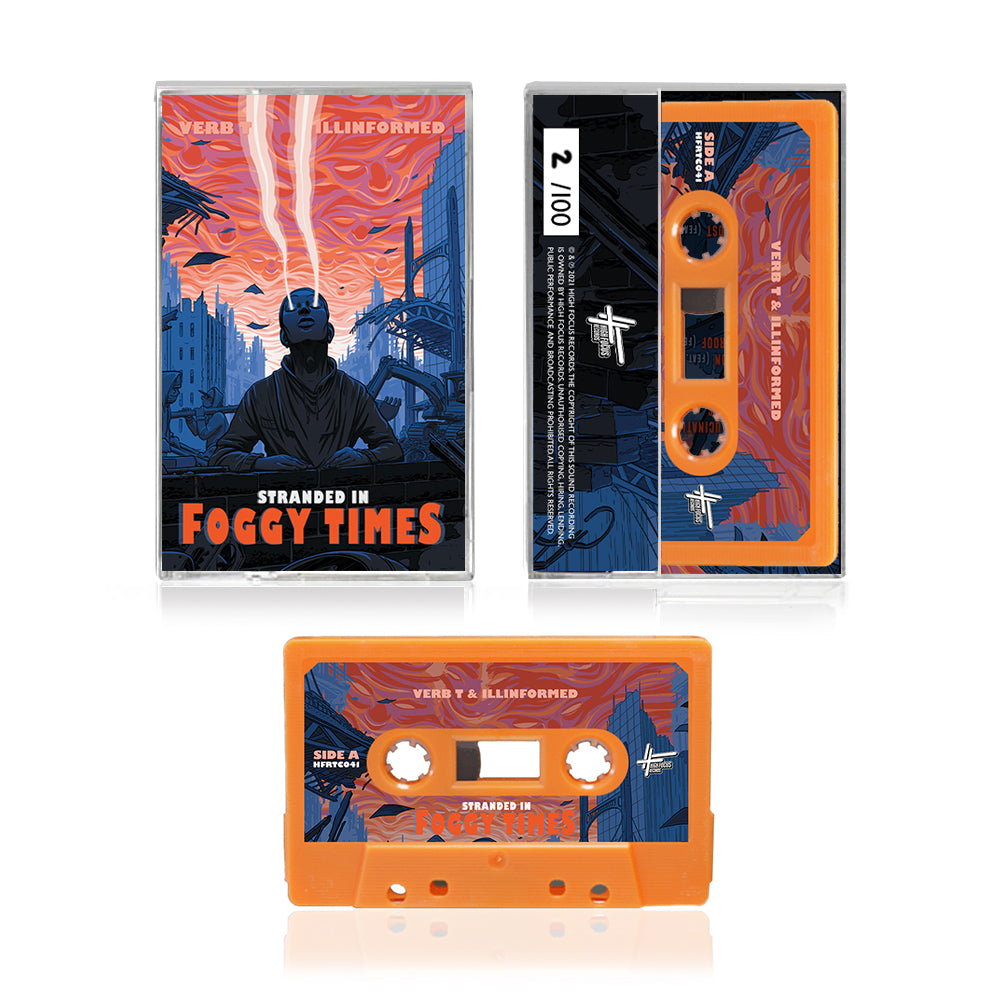 Verb T & Illinformed - Stranded In Foggy Times (LIMITED EDITION ORANGE TAPE)