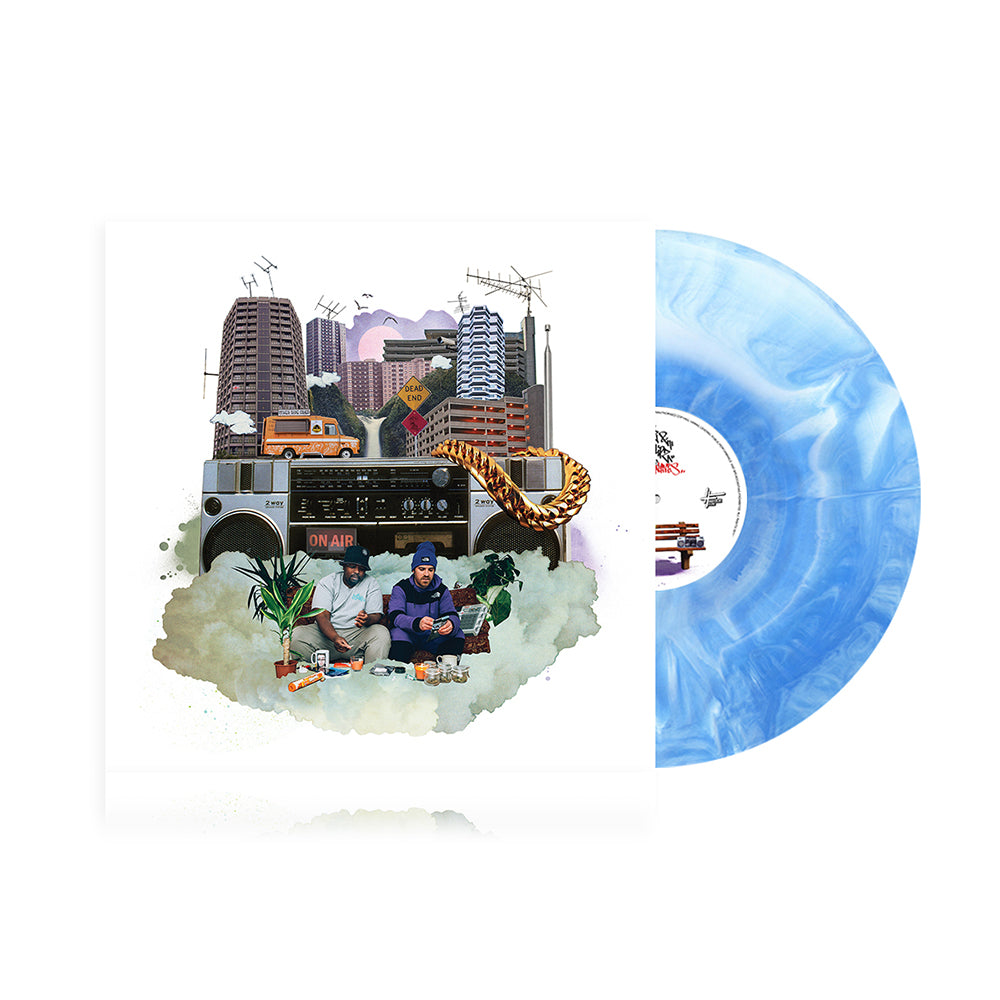 Verbz & Mr Slipz - Radio Waves (LIMITED EDITION 2 x 12" BLUE MARBLE VINYL)