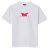 Ed Scissor + Lamplighter - JOYSVILLE Logo T-Shirt  // White
