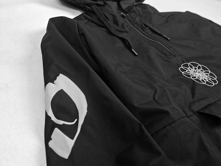 Fliptrix 'Mantra No. 9' - Windbreaker / Black (LIMITED EDITION)