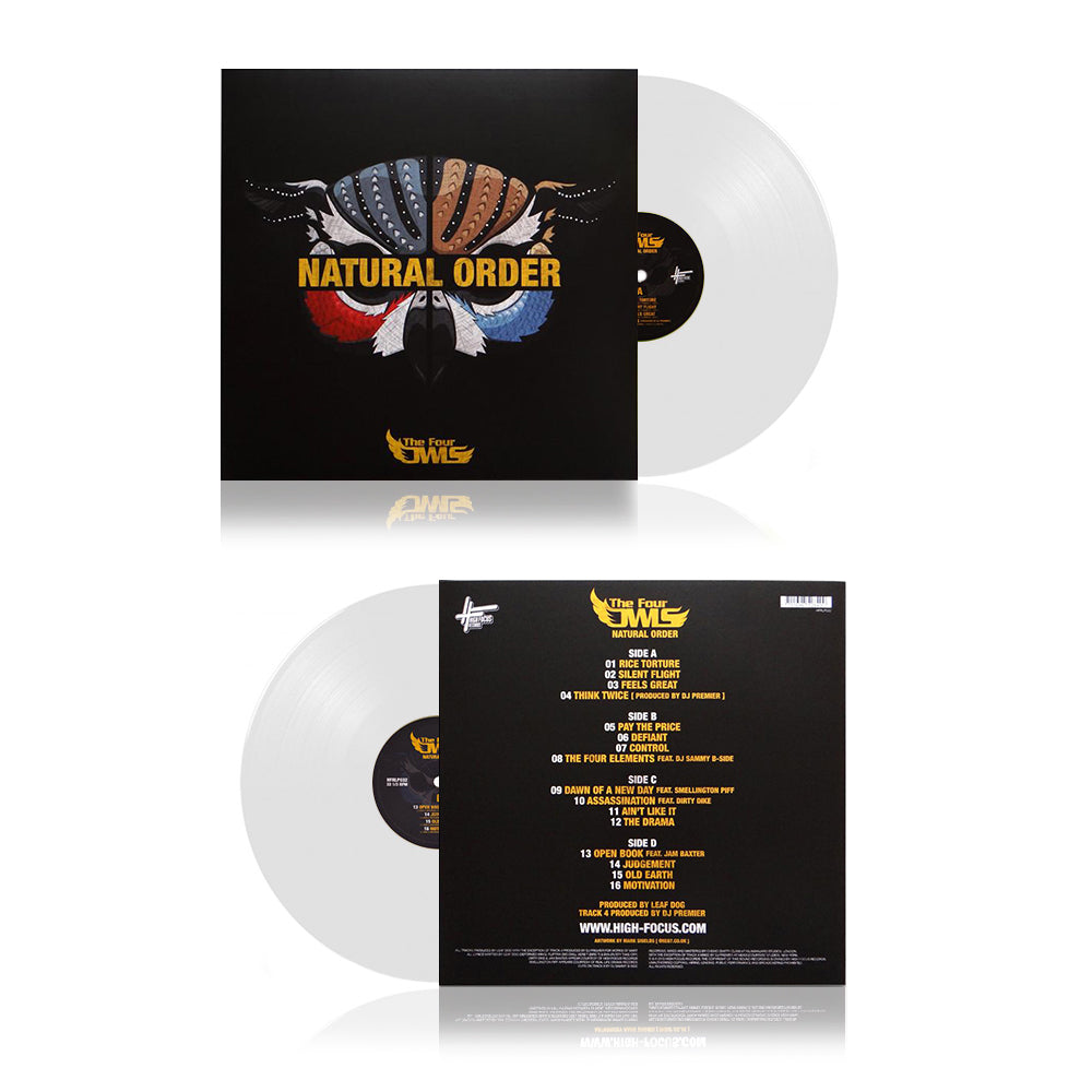 The Four Owls – Natural Order (SUPER LIMITED EDITION 2 x 12" WHITE VINYL)