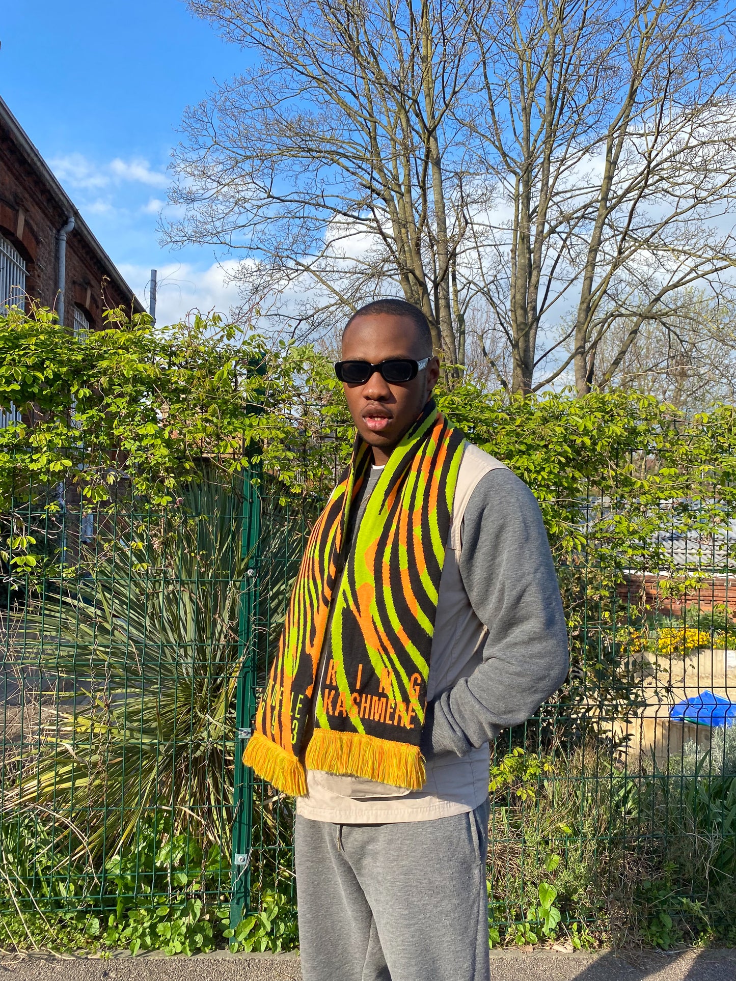 Renelle 893 & King Kashmere - 'Cocoa Butter' Scarf